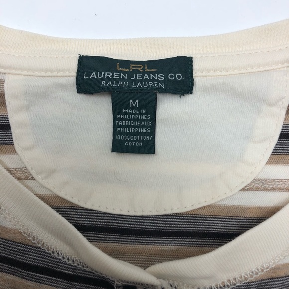Lauren Ralph Lauren top medium brown/ beige - Picture 4 of 4